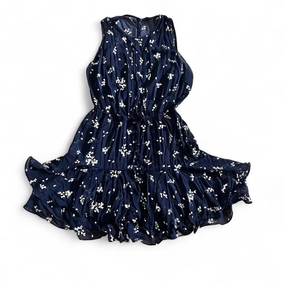Tommy Hilfiger Dresses & Skirts - Tommy Hilfiger Navy blue floral mini summer cocktail spring sundress dress sz S